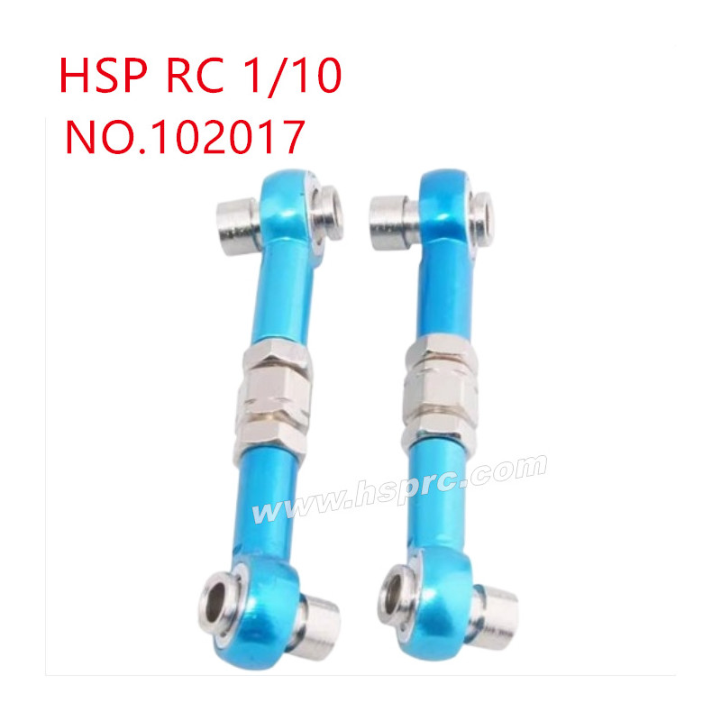 HSP 1/10 RC Car Upgrade Parts Steering link 102017 blue HSP 1/10 RC Car Upgrade Parts Steering link 102017 blue