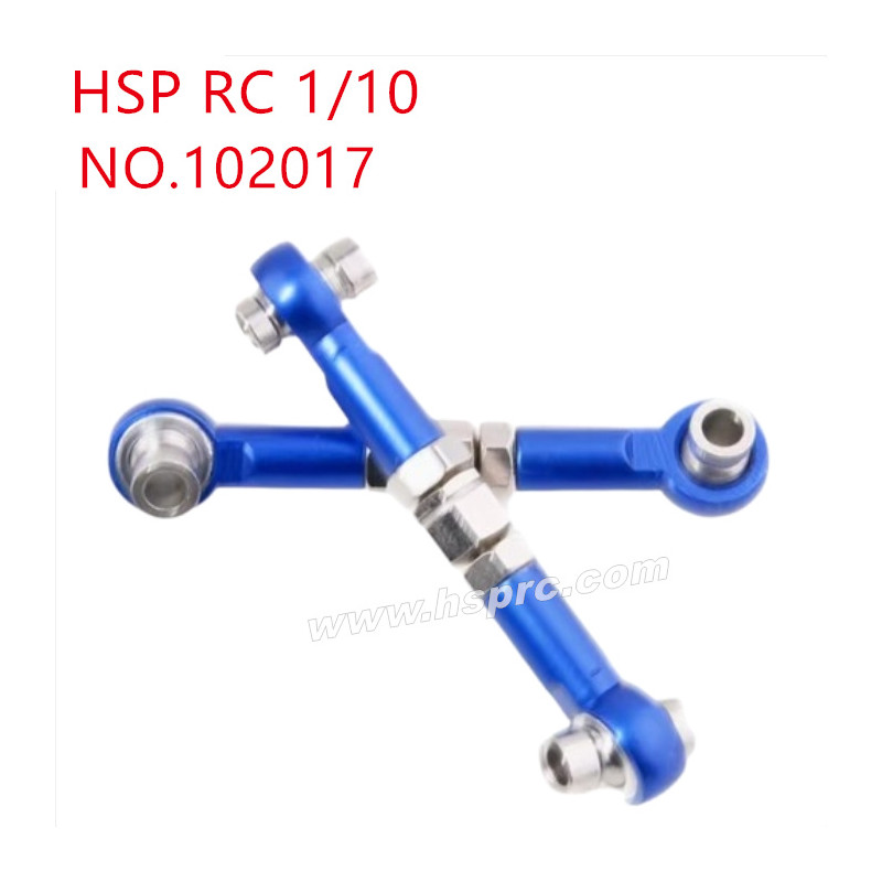 HSP 1/10 RC Car Upgrade Parts Steering link 102017 dark blue HSP 1/10 RC Car Upgrade Parts Steering link 102017 dark blue