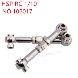 HSP 1/10 RC Car Upgrade Parts Steering link 102017 silver