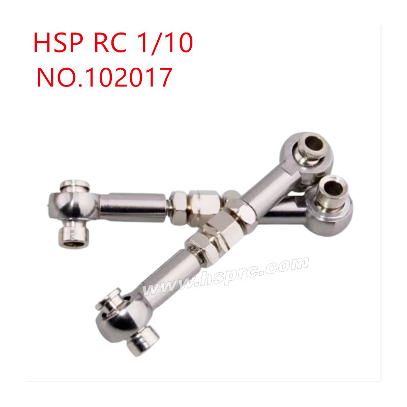 HSP 1/10 RC Car Upgrade Parts Steering link 102017 silver HSP 1/10 RC Car Upgrade Parts Steering link 102017 silver