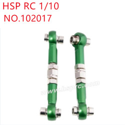 HSP 1/10 RC Car Upgrade Parts Steering link 102017 green
