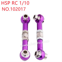 HSP 1/10 RC Car Upgrade Parts Steering link 102017 purple