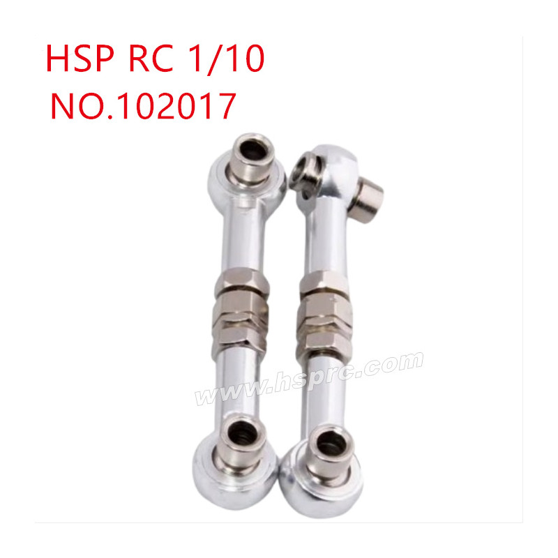 HSP 1/10 RC Car Upgrade Parts Steering link 102017 silver HSP 1/10 RC Car Upgrade Parts Steering link 102017 silver