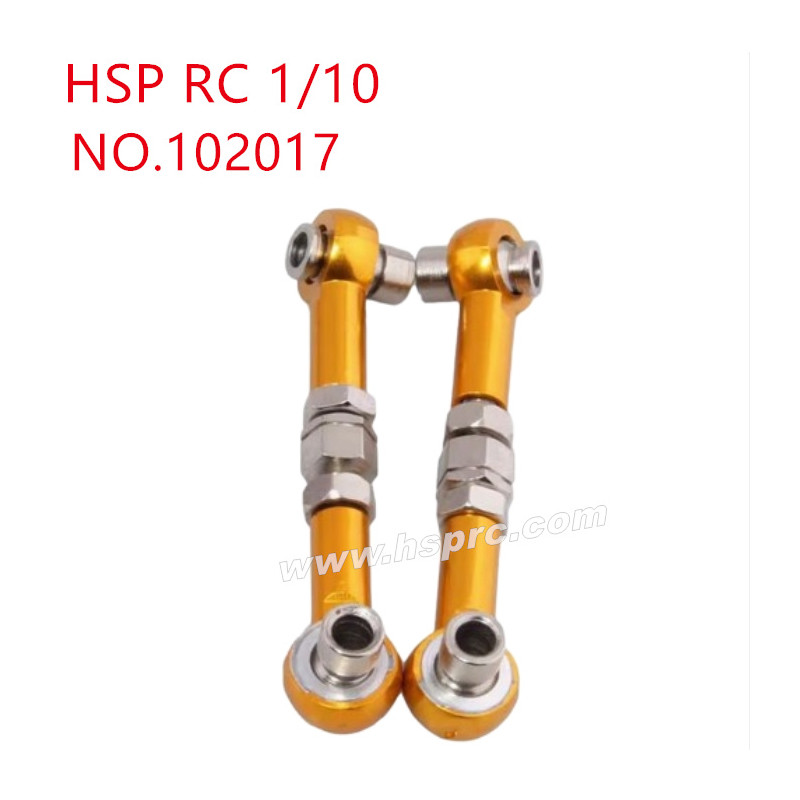 HSP 1/10 RC Car Upgrade Parts Steering link 102017 orange HSP 1/10 RC Car Upgrade Parts Steering link 102017 orange