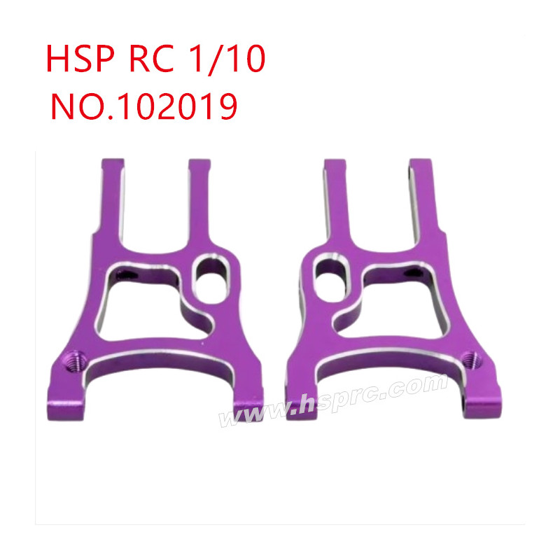 HSP 1/10 RC Car Upgrade Parts Front hem arm 102019 purple