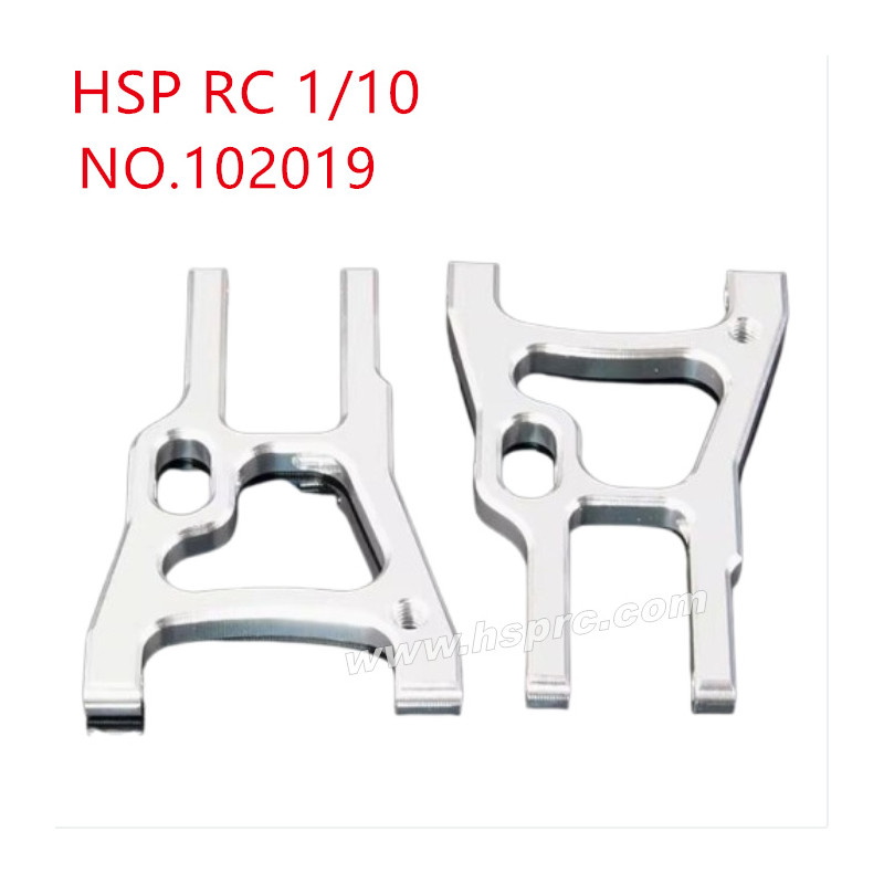 HSP 1/10 RC Car Upgrade Parts Front hem arm 102019 silver