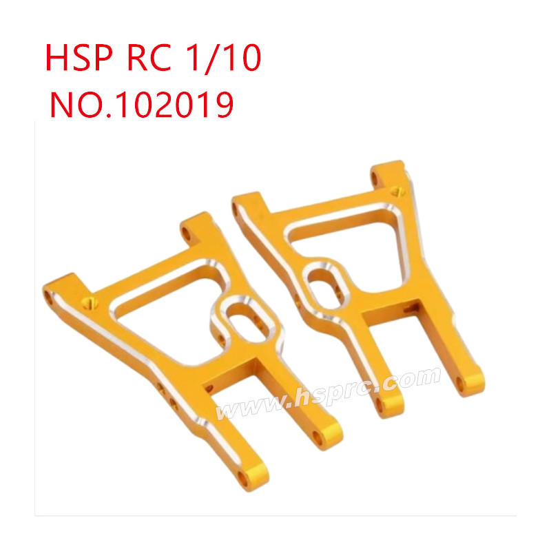 HSP 1/10 RC Car Upgrade Parts Front hem arm 102019 yellow