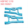 HSP 1/10 RC Car Upgrade Parts Rear hem arm 102021 blue